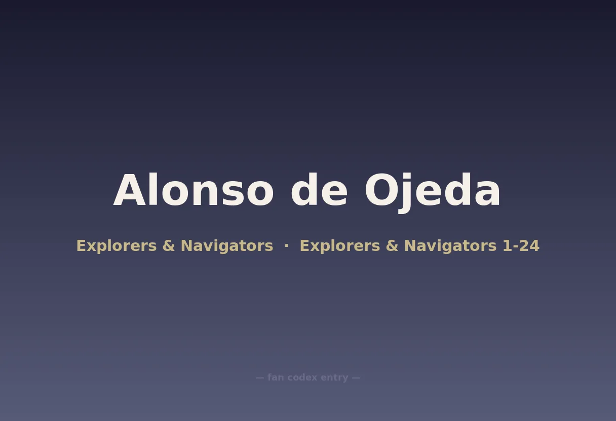 Alonso de Ojeda